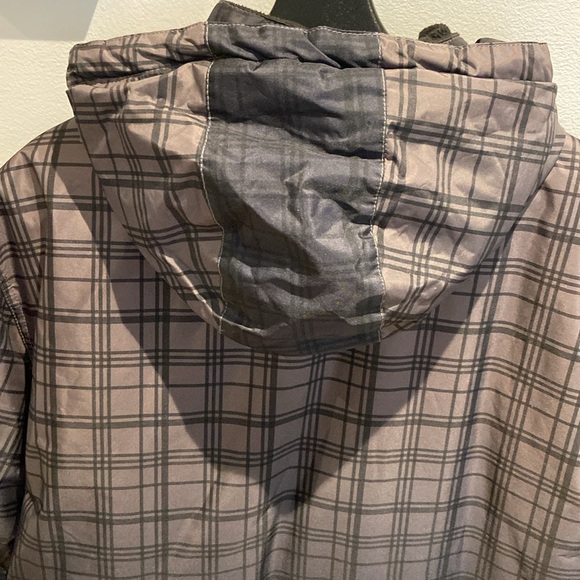 🕕🌠Athletic Works Gray Gradient Hooded Winter Coat - Picture 7 of 15